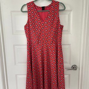 Orange Loft Dress Size 12